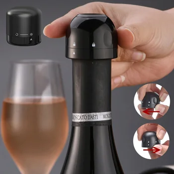 1/3pcs ואקום יין אדום פקק של בקבוק פקק סיליקון אטום בקבוק שמפניה פקק ואקום לשמור על רעננות היין Plug סרגל כלים