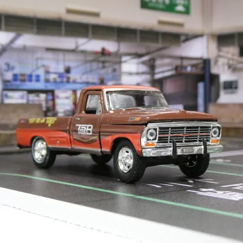 1/64 מידה דגם של מכונית בציר טנדר Diecast סגסוגת דגם רכב מיניאטורי דגם של מכונית צעצועים אוסף המדיה