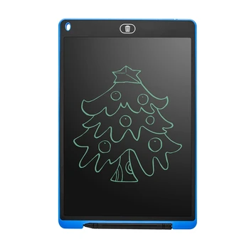 10 אינץ אלקטרוני LCD לוח כתיבה גרפיקה ציור רפידות דיגיטלית כתב היד דודל משטח ילד כחול
