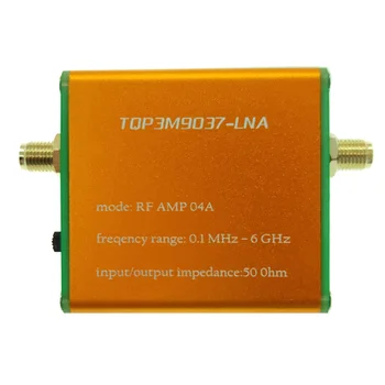 100K-6GHz כל הלהקה מגבר HF FM VHF UHF RF Preamplifier גבוהה ליניאריות אולטרה-נמוך רעש להשיג מגבר