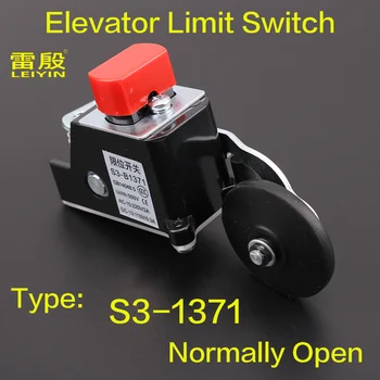 1pcs מעלית חלקי המעלית מגבלת מתג S3-1371 פתוח בדרך כלל להגביל את ההאטה שינוי מהירות הנסיעה במעלית אביזרים