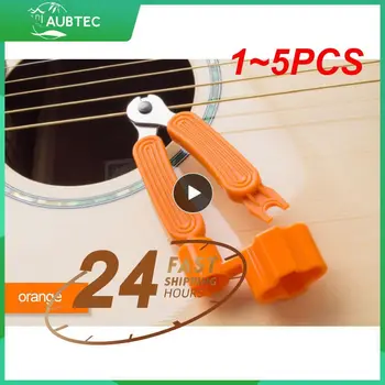 1~5PCS 1 מיתר של גיטרה מחליף תכליתי גיטרה string winder קאטר Pin פולר עבור גיטרות בנג ' ו מנדולינות אביזרים