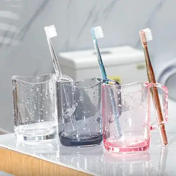 201-300ML מברשת שיניים כוס קל לנקות את מברשת השיניים בכוס קיבולת גדולה רחב קוטר משק הבית מי פה ספל לשירותים בבית אספקה
