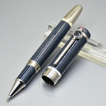 2023 הרכש החדש כחול / שחור MB הרים כדור עט / עט כדורי משרד מכשירי כתיבה יוקרה לכתוב דיו עטים