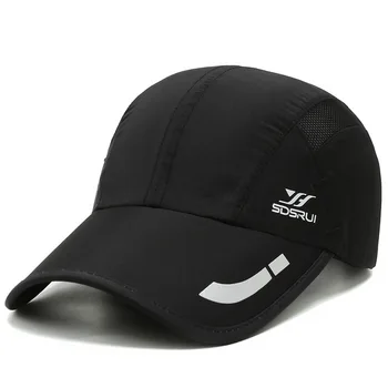 2023 חדש ייבוש מהיר כובע קיץ לנשימה קרם הגנה חיצונית פנאי ספורט קאפ טיפוס פועל כובע בייסבול