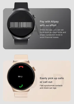 2023 עסק חדש שעון חכם 4 חבר של גברים Smartwatch נשים Bluetooth שיחה כושר גשש הבריאות א. ק. ג שעון עבור אנדרואיד IOS