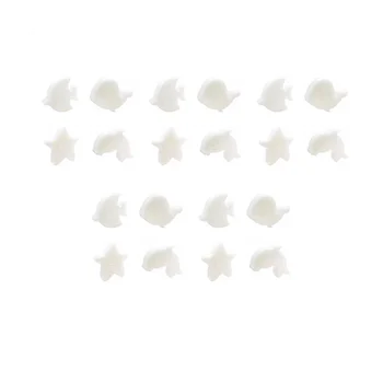 20Pcs צורת הפרח אביזר שמן לספוג ספוג מצויר חלאות צף ' קוזי הביתה ספא בריכת שחיה מסננים