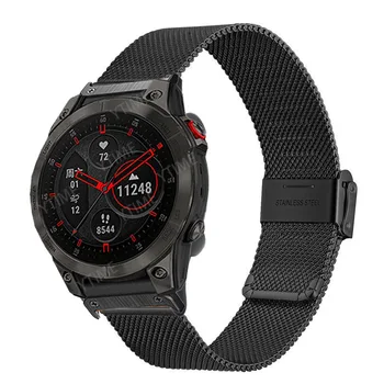 26mm מתכת QuickFit לצפות הלהקה Garmin הירידה MK1 MK2 MK2i Smartwatch רצועת Easyfit רצועת שעון אנדורו/אנדורו 2 צמיד