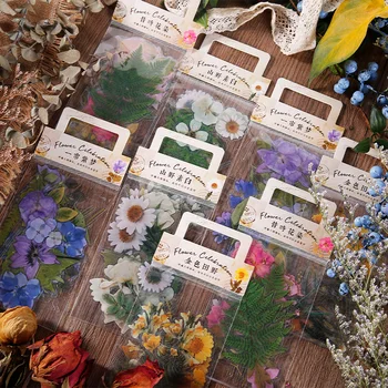 40 יח ' /הרבה פסטורלי בסגנון פרחים צמח מדבקות אסתטי Diy רעיונות חומר יומן אלבום זבל היומן אספקה
