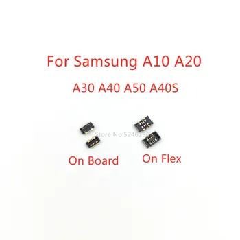 5-10Pcs FPC סוללה להגמיש קליפ מחבר עבור Samsung Galaxy A10 A105 A20 A205 A30 A305 A50 A505 40א A405 A40S A407 Plug על הלוח