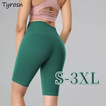 5 צבעים ספורטיבי נשים מכנסיים קצרים גבוה מותן נמתח לנשימה רזה אופנה קיץ כל-התאמה רצים בסיסי נקבות שיק מכנסיים