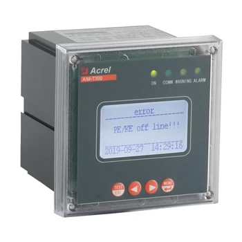 Acrel AIM-T300 בידוד אמין ניטור של מערכות מידע 0-480V DC או AC קלט אופציונלי 40-60Hz 10KΩ-5MΩ אחד RS485 Modbus