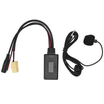  AUX IN מודול שחור וheatproof המכונית דיבורית מיקרופון חלופי עבור פיאט גרנדה פונטו אוטומטית