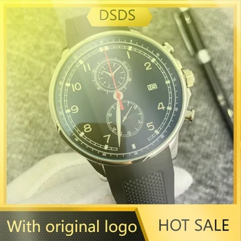 Dsds גברים 904l שעון פלדה אל חלד קוורץ שעונים 44mm-IC