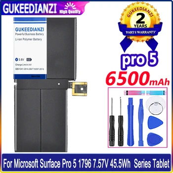 GUKEEDIANZI G3HTA038H DYNM02 סוללה של מחשב נייד עבור Microsoft Surface Pro 5 1796 סדרה לוח 6500mAh סוללה Batteria