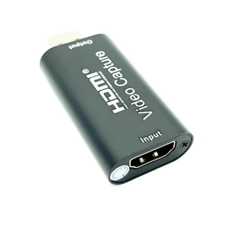 HDMI כרטיס לכידת וידאו התקן הלכידה המשחק ללכוד USB 2.0 Grabber מקליט 4K 1080P PS4 המשחק DVD מצלמה HD Live Streaming