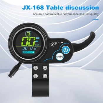 JX-168 תאוצה הכלי היבשתי קורקינט חשמלי 36V/48V מסך LCD המושל כלי המצערת אביזרים