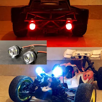 K1RC LED תאורת דקורטיבי אור פנסים, זרקורים על 1/10 ספורט ג ' יפ שברולט TRX6 G63 TRX4 Axial SCX10 סלאש 2WD