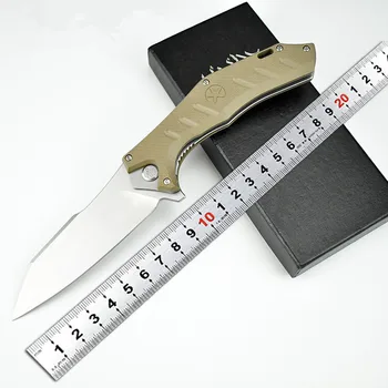 Kesiwo JS05 D2, אולר G10 להתמודד עם מיסב איכות הישרדות כיס קמפינג צד טקטי EDC חיצוני סכין כלי