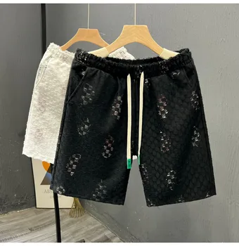 KN0733 חמה למכירה אופנה חדשה 2023 מזדמנים מכנסיים קצרים פופולרי מותג מפורסם עיצוב אופנה סגנון המפלגה בגדי גברים