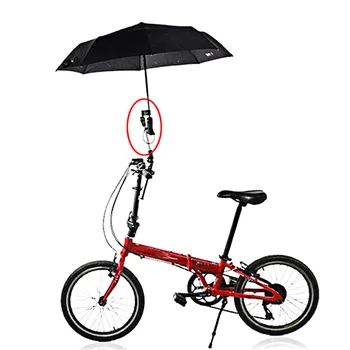 Multiused גלגלים השמשייה מדף אופניים מחבר Bicicleta Accesorio מתכווננת הר לעמוד האופניים מחזיק מטריות