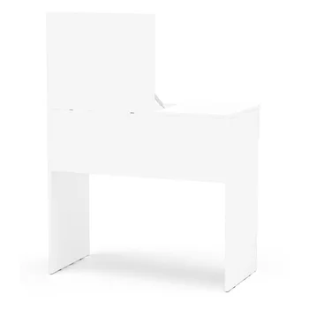 Polifurniture מודרנית למשוך העליון השינה יהירות השולחן, גימור לבן שידות עבור חדר השינה