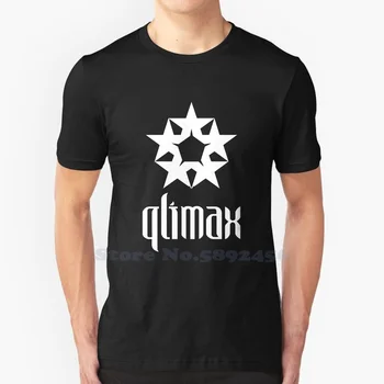Qlimax לוגו 36 100% כותנה חולצת גברים ונשים