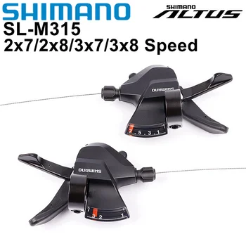 Shimano אלטוס SL-M315 SL-M310 MTB הילוכים ידית 2x7 2x8 3x7 3x8 14 16 21 24 מהירות SL-M315 MTB אופני משמרת המנוף SL M315 ההדק