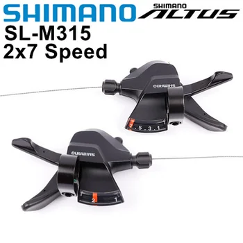 Shimano אלטוס SL-M315 SL-M310 MTB הילוכים ידית 2x7 2x8 3x7 3x8 14 16 21 24 מהירות SL-M315 MTB אופני משמרת המנוף SL M315 ההדק
