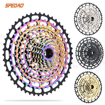 SPEDAO 12 מהירות האופניים קלטת MTB 12S 10-50T קלטת אור סופר CNC Cr-mo 12 מהירות אופני הרים Freeewheel מתאים Sram XD