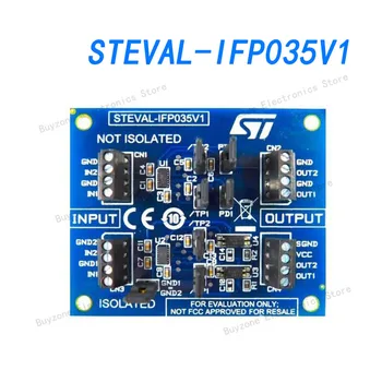 STEVAL-IFP035V1 לוח ההערכה, 2x CLT03-2Q3 קלט דיגיטלי הנוכחי מגביל, הנעה עצמית
