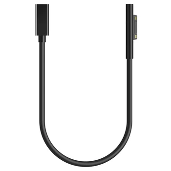 USB Type C משטרת 15V כוח מטען מתאם ממיר כבל טעינה עבור Surface Pro 7/6/5/4/3/GO/ספר נייד 1/2
