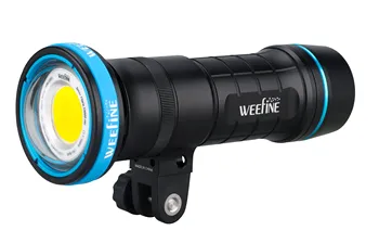 Weefine WF094 קלח משולב אור סולרי 13000 lumens צלילה מתחת למים וידאו פלאש פנס צילום לפיד