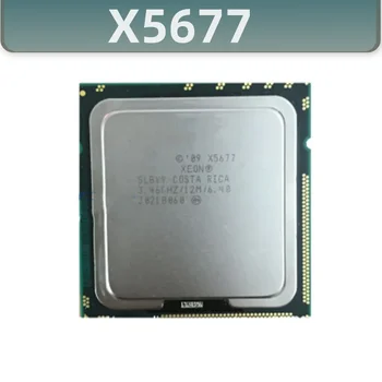 Xeon על X5677 מעבד Quad core 3.46 Ghz 130W 12M cache 6.40 GT/s SLBV9 CPU שולחן העבודה