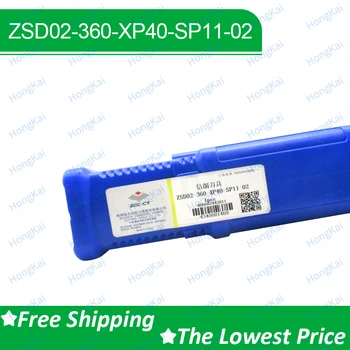 ZCC CNC כלי חיתוך קרביד ZSD02 סדרה ZSD02-360-XP40-SP11-02