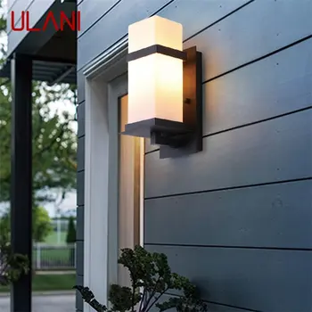 ·ULANI חיצוני מנורות קיר מנורה קלאסית אור אטימות IP65 LED הביתה מרפסת וילה