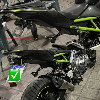 אופנועים על קוואסאקי Z900 Z 900 סה ביצועים 2021 2022 2023 2024 האחורי הזנב מסודר מספר רישוי בעל פנדר אור