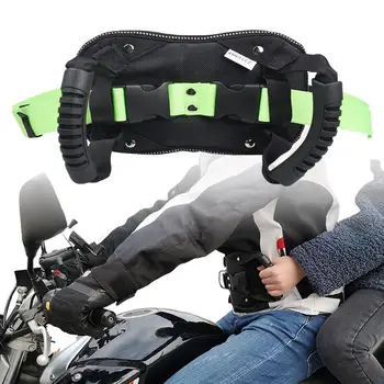 אופנועים קטנועים חגורת הבטיחות במושב אחורי נוסע ידית אחיזה נהג הבטן רצועה משטח לילדים וגם הנוסע חגורת המותניים