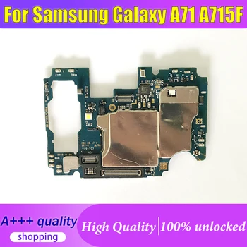 איכות גבוהה עבור Samsung Galaxy A71 A715F לוח אם עבור Samsung Galaxy A71 A715F לוח האם המקורי סמארטפון Mainboard