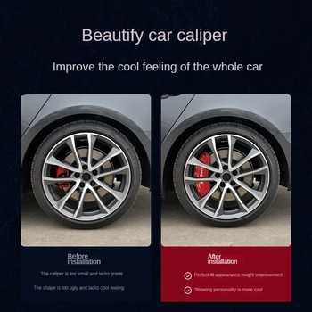 אלומיניום המכונית Caliper בלם כיסוי עבור שברולט מונזה 1.0 T 320T Redline 2019 2020 1.5 L 320 20211.3 T RS 330T 2019 2020