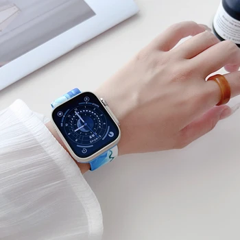 אלסטי ניילון רצועת שעון עבור אפל שעונים 38מ 