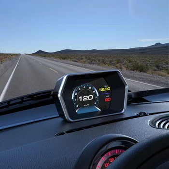 אלקטרוניקה רכב האד Head-Up Display אוטומטי תצוגה OBD2+GPS לרכב מחשב דיגיטלי מד המהירות.