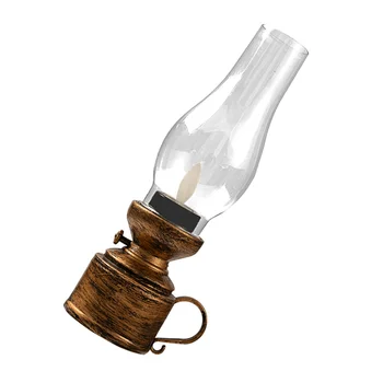 אלקטרונית מנורת נפט דקורטיביים מנורת שמן כוס בצל פלסטיק מרכיב המשרד נרות Ir