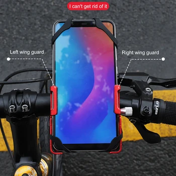 אקדל P10 טלפון נייד בעל הקטנוע סגסוגת אלומיניום אופניים סוגר אופנוע הכידון קליפ אופניים לעמוד רכיבה על אופניים אביזרים