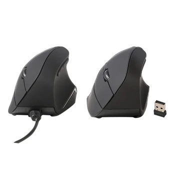 ארגונומי אנכי עכבר מחשב משחקים עכברים USB אופטי DPI העכבר יד ימין על המחשב הנייד בשולחן העבודה