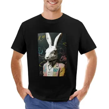 ארנב אלוהים: מחווה עתיקה. אלילים של הפסחא T-שירט מצחיק חולצות mens גבוה החולצות.