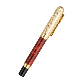 באיכות גבוהה מתכת מלאה מותג רולר עט כדורי למכור חם רוז עץ צבע שמן גודל מותג כתיבה עט לקנות 2 לשלוח מתנה
