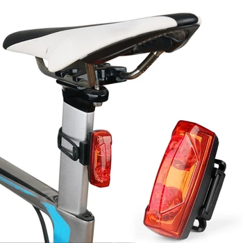 בהיר אופני זנב אור אזהרת בטיחות רכיבה על אופניים אור מתאים ביותר של כביש ההר לא צריך לחייב.