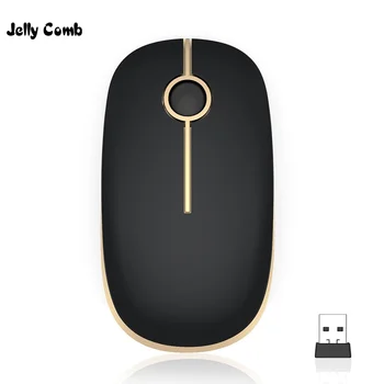 ג ' לי מסרק USB 2.4 G עכבר אלחוטי עבור מחשב נייד אולטרה דק שקט Mause מחשב למחשב נייד מחשב Office הספר אופטי אילם עכברים