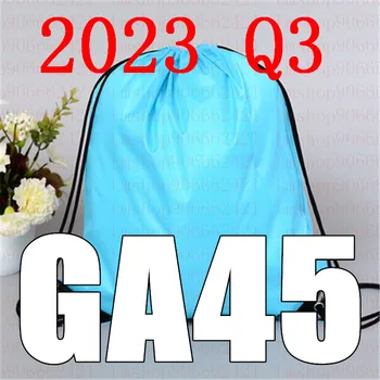 האחרון 2023 Q3 GA 45 שרוך תיק GA45 החגורה עמיד למים נעלי תרמיל בגדים יוגה פועל כושר תיק נסיעות